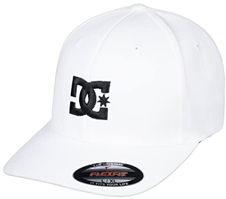 DC Shoes Mens Star 2 Cap, White/White/Black, S EU