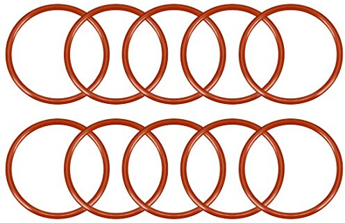 sourcing map 10 Stück O Ringe 30,2mmx35mmx2,4mm Dichtungsringe Rund Gummi Dichtung O Ring Seals NBR Unterlegscheibe für Wasserhahn Spülventile Waschbecken Duschablauf Hydraulik Rohrschlauch