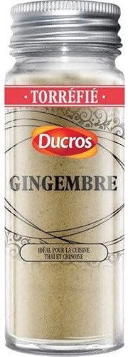 Ducros Torréfié Gingembre Idéal pour la Cuisine Thaï et Chinoise 32g (lot d