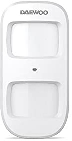 Daewoo 818010 Detector de Movimiento inalámbrico inmune a Mascotas, Compatible con Animales, wps501 para alarmas sa501, tecnología 868mhz, Multicolor, Regular