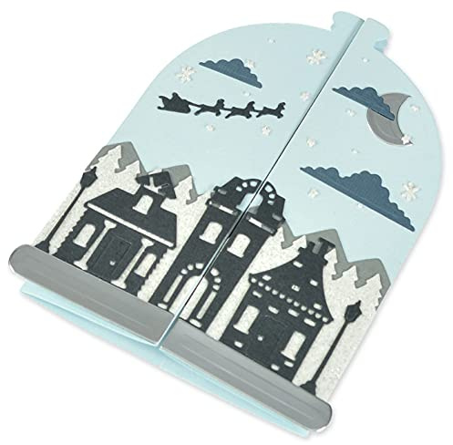 Sizzix Thinlits Stanzschablonen, 13PK — Karten-Glocke Fold-a-Long von Jen Long, 665380