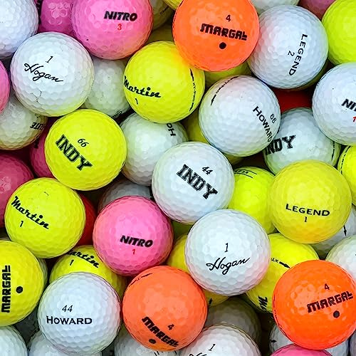 Second Chance 24 gemischte Golfbälle mit Tragetasche