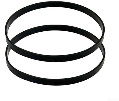 FUBESK 2 Stück Bandsäge Gummi Reifen Band Holzbearbeitung Ersatzteile für 20,3 cm und 35,6 cm Größen Bandsägen-Scrollrad, für langlebiges Gummiband für Bandsägenrad, schwarz (für 35,6 cm)