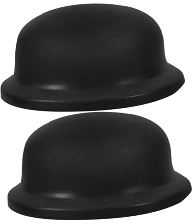 COLLBATH Regenschirm Kappen Ersatz 2 Stück Schirmspitzenschutz Für Kleine Regenschirme Sonnenschirm Reparatur Zubehör Mit Gewindedesign