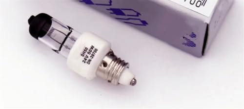 SUNYUHUI DN-39700 SH-50 24V 50W SH50 24V50W E11 bombilla superior negra lámpara quirúrgica for quirófano (Color : 5 pieces)