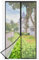 Zanzariera Magnetica - 100 x 240 CM Rete Fine - NERO, Zanzariera Porta Finestra Superiore Aumentato a 3,8 cm, si Chiude da Sola, Mantiene l'aria Fresca