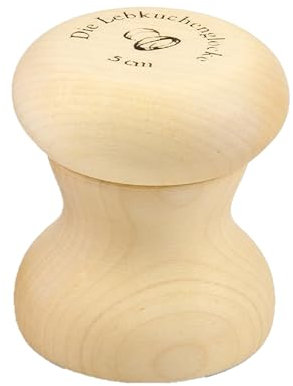 Lebkuchenglocke | Das Original | Lebkuchenmühle 50 mm | Weihnachtsplätzchen ganz einfach mit der Gebäckmühle | ideale Lebkuchenform zum backen von perfekten Lebkuchen, Makronen und Plätzchen