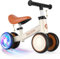 BELEEV B3 Kinder Laufrad ab 1 Jahr mit Verstellbarem Sitz & Lenker, LED-leuchtende Räder Lauflernrad für 10-36 Monate Baby, Balance Bike ohne Pedal für Jungen Mädchen, Geschenke für 1 Jahre Kleinkind