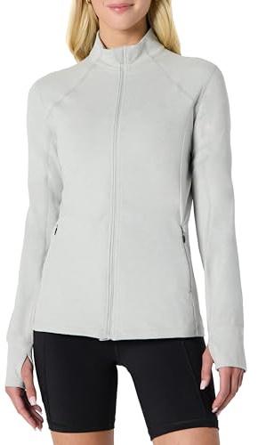 Amazon Essentials Giacca Sportiva da Corsa Morbida e Leggera con Cerniera, da Allenamento, Alte Prestazioni Donna