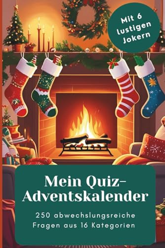 Der große Allgemeinwissen-Quiz-Adventskalender: 250 Fragen aus 16 Kategorien | mit 6 lustigen Jokern | Quiz-Adventskalender für Familien, Freunde, Paare, Teams oder allein