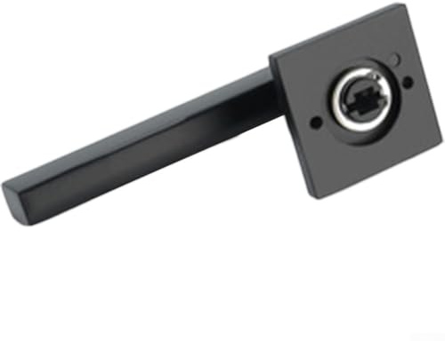 Cerradura de puerta moderna para interior de dormitorio, sala de estar, cerradura de puerta de madera