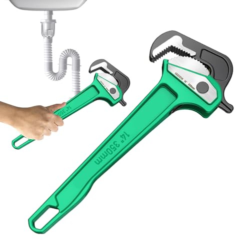 Amesor Pince à Tuyaux | Clé à Serrage Rapide | Pince Multifonction Polyvalente pour Plomberie Jardin Mécanique Électricité Cuisine Piscine