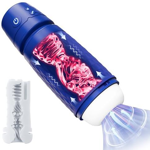 Masturbieren für Männer Sex Spielzeug für die Männer Masturbatoren Saugen Vibratoren Masturbator Elektrisch Taschenmuschi Sexpuppe Pocket Pussy Vagina Vibratorenset Sex Toys Penis Vibrator