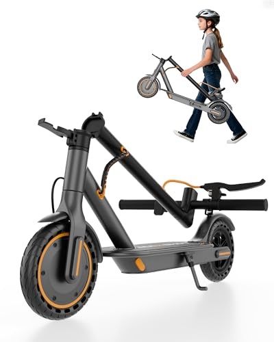 MAXSHOT Electric Scooter Adults & Big Kids, Top Speed 9/16/19/22MPH, 10/12/16/21/50Miles Range, 6.5/8.5/14 Tires Folding Commuter Escooter with Dual Suspension for Commuting, APP Control