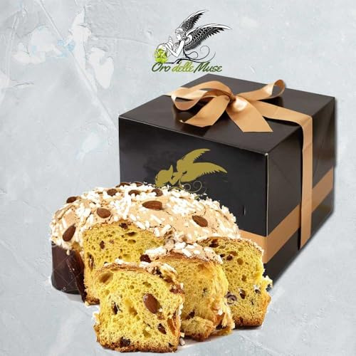Panettone classico artigianale 1 kg Oro delle Muse | Prodotto di alta pasticceria a lievitazione naturale