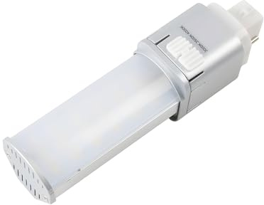 KASTLITE G24d 7W Universal 2-Pin Prong Base LED PL Lamp - Plug & Play + Ballast Bypass Light Bulb, 26W CFL Replacement for Recessed & Ceiling Lights - 3000K/3500K/4000K, 950 Lumens, LED-7322-FC1-G4