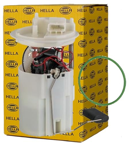 HELLA 8TF 358 146-271 Kraftstoffpumpe - Benzinpumpe - elektrisch - 4-polig | Kompatibel mit: ABARTH GRANDE PUNTO, PUNTO, PUNTO EVO, ALFA ROMEO MITO, FIAT GRANDE PUNTO, PUNTO, PUNTO EVO