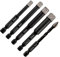 SHDIATOOL Brocas de diamante de azulejos de porcelana, broca de núcleo de diamante de cambio rápido de 6/8/10/12 mm con broca triangular de carburo de 1pc 6 mm