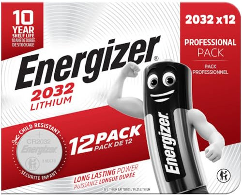 Energizer Coin Cell and Miniature Batteries CR2032 CR2025 CR2016 LR44 (CR2032)