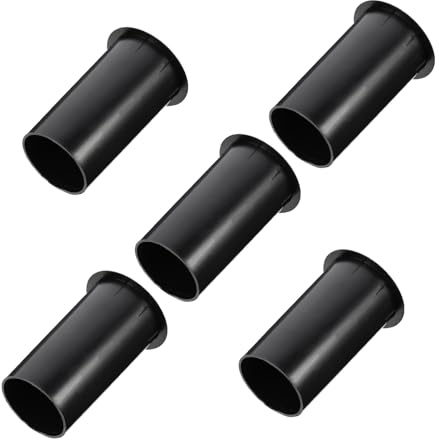 FELTECHELECTR 5 pezzi Tubo Porta Altoparlante per Woofer Tubo Bass Reflex in Plastica Uscita Aria Stabile e Facile da Installare Resistente Macchie e Scolorimento Compatibile con Speaker Box