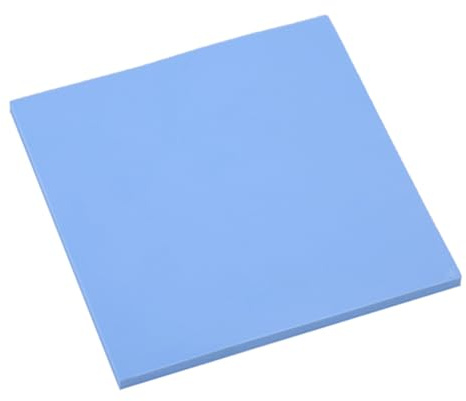 Yinhing Coussin de conductivité Thermique en Silicone 100 X 100 X 5 Mm, Feuille de Dissipation Thermique 0,5 W/mK pour CPU GPU, Tapis Haute Performance pour l'électronique