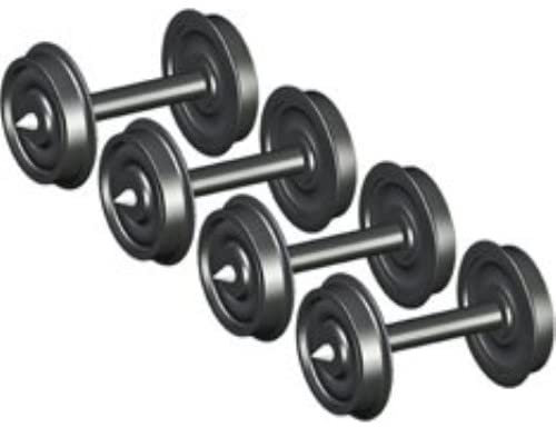 ESU 41200 Scheibenradsatz AC für Spitzenlagerung, Durchmesser 11.5mm,