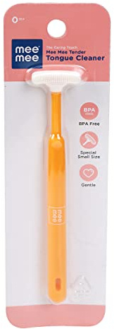 Mee Mee Tender Brosse nettoyante pour langue Orange