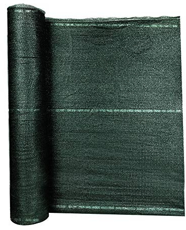 UISEBRT 1x10m Zaunblende Sichtschutz Tennisblende Grün HDPE 150 g/m² Sonnenschutz Windschutz mit Kabelbinder für Garten, Sportplatz, Maschendrahtzaun (1x10m, Grün)
