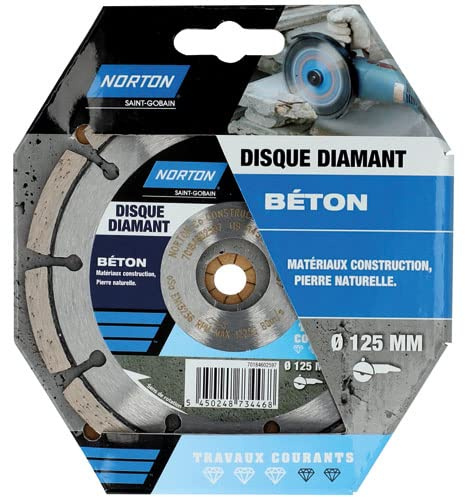 Norton Disque Diamant 125 travaux Courants Construction