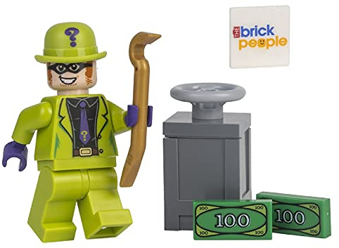 LEGO Superheroes: Riddler (Lime Green Suit) with Crowbar and Safe
