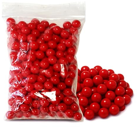 Lote de 500 pelotas de paintball para pistolas Umarex T4E, calibre 43, color rojo sangre