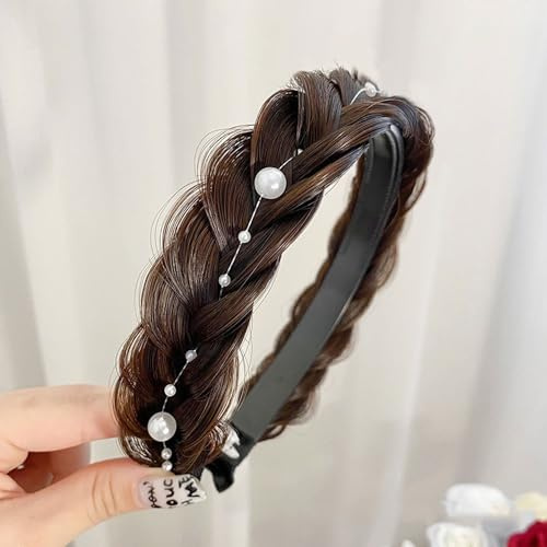Damen Haarreif, Fischschwanz, Zopf Stirnband, Stirnbänder, verziert Haarreifen - Party, Hochzeit, Kopfschmuck, Haarband für Frauen und Mädchen Haarbänder