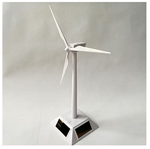 Wind Generator Mini Solar Driving Wind Turbine Model Mini Solar Toy Mini Wind Turbine Generator Model Solar Powered Windmill with Higher Power Generation