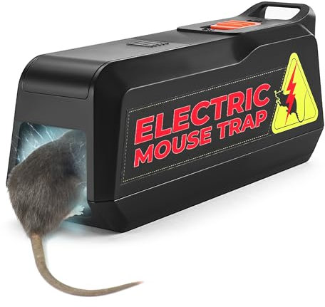 Teal Elite Elektrische Mausefalle - Elektronischer Nager Zapper für Innen & Zuhause - Humane & Effektive Mausefallen - Wiederverwendbar, No Touch Mäusemörder - Sicher & Einfach zu bedienen (1)