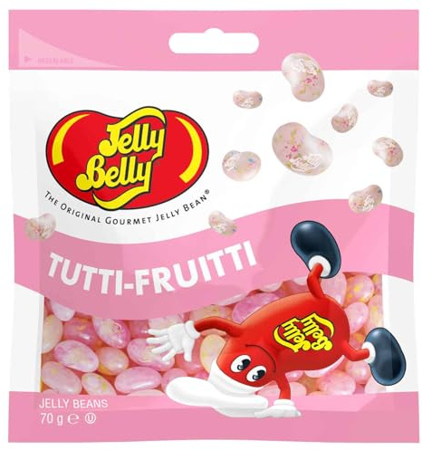 Tutti-Frutti - Bonbons Délicieuses Friandises Surprises aux Saveurs Intenses, Idéales pour les Amateurs de Gourmandises, Parfaites pour les Fêtes - Compatible avec Jelly Belly - 70g