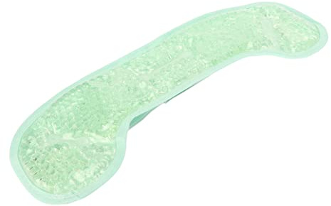 Kalter Kopfwickel für Kopfschmerzen, Kopf-Gel-Migräne-Eisbeutel mit Gelperlen, Schmerzreduzierender Eisbeutel für Kopf-Eisbeutel, Kopfwickel, Heiße oder Kalte Kompresse,