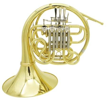 Waldhorn Musikinstrumente Vierstimmig Geteiltes Einreihiges Waldhorn B F Doppelreihe Geeignet Für Anfänger Und Erwachsene(B)