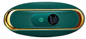 AngLink SlimKerns Bauchlipo Fettverbrenner – Schlankheitsgürtel mit EMS-Vibration & Wärmetherapie für Fettabbau & Schmerzlinderung,Für Bauch, Taille & Rücken – USB wiederaufladbar (Grün)