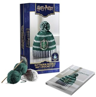 Harry Potter: Slytherin Pom-Pom Beanie Crochet Kit