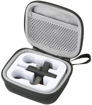 Lavalier microphone case Lapel microphone pouch for 3 in 1 Wireless Lavalier Microphone Mini Microphone clip-on lavalier mics (3 in 1 mic case)