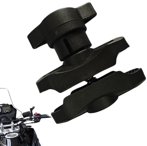 Acunny Halterung für Motorradlenker, Halterung für Motorrad- und Fahrradspiegel, 360 ° drehbar, für Navigation