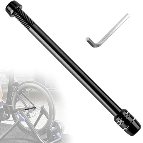 AMONENZ M12 x 1.0 Perno Passante per Rulli, Lega di Alluminio 166-178 mm Adattatore Perno Passante, ASSE a Innesto Rimorchio Bicicletta per Bici da Strada e da Turismo