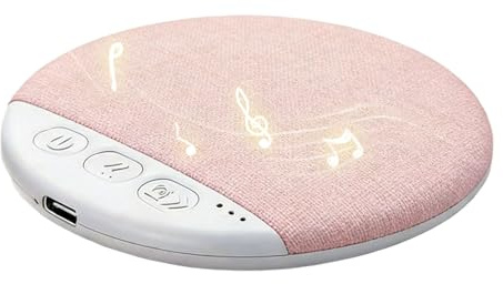 Generico Sleep Speaker Sotto il Cuscino - Rumore Bianco Stereo | Casse Piccole Macchina Rumore Bianco - Per adulti, bambini, camera, casa, ufficio, hotel, dormitorio, dormire, compleanno, vacanze