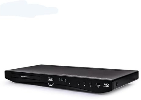 G4350 Blu Ray-spelare, DVD, VCD-spelare, bärbar, stöder 3D, 4K-avkodning, 1080P HD, full yta