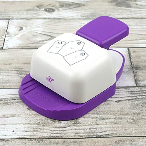 Hunkydory Premier Craft Tools - Punzonatrice per etichette con bordo dritto
