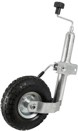 Roue Jockey Gonflable 260mm + Bride Fixation 48mm