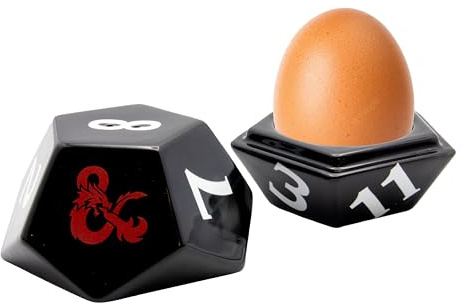 Dungeons & Dragons coquetier avec salière 3D Dice