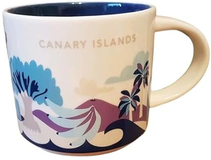 STARBUCKS - Kanarische Inseln (Spanien) You Are Here Collection YAH - Kaffeetasse, 414 ml