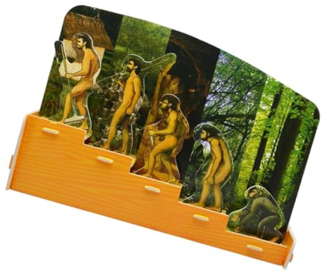 POPETPOP Educativo de Rompecabezas DIY de Evolución para de Múltiples Juguete Didáctico para Estimular Imaginación y Reconocimiento Visual