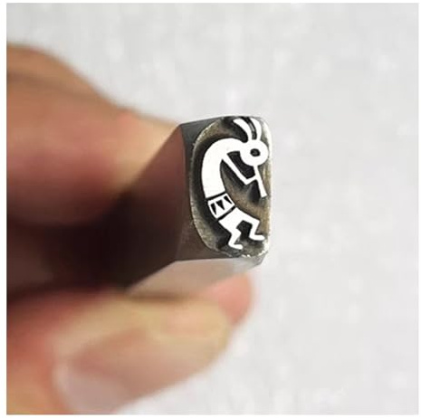 CYHTYM Schlagzahlen Kreative Designstempel aus Kohlenstoffstahl, verwendet für Handschnitzen von Schmuck, Leder, Holz, Kunststoff, Ton, 5 Muster(Pattern3)